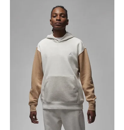 Худи мужское Air Jordan Essentials MenS Fleece Pullover Grey/Brown FJ7774-133
