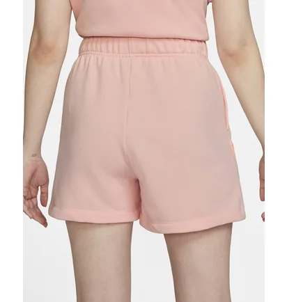 Шорты женские Nike Nsw Air Fleece Shorts Pink Dm6470-610