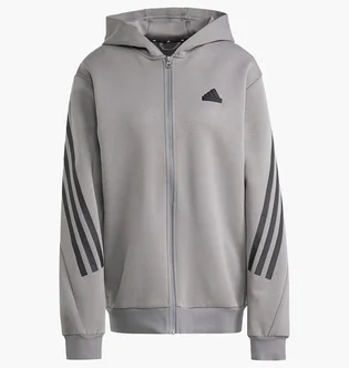 Толстовка чоловіча Adidas Future Icons 3-Stripes Grey IW8529