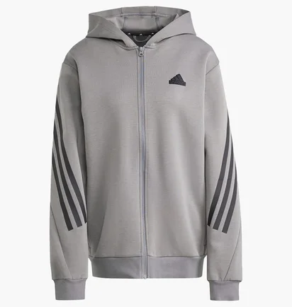 Толстовка чоловіча Adidas Future Icons 3-Stripes Grey IW8529