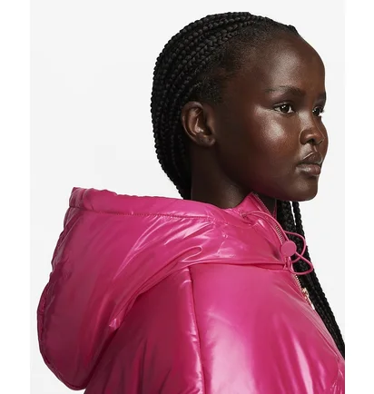 Парка жіноча Nike Therma-Fit Sportswear Classic Puffer Shine Pink FB8769-615