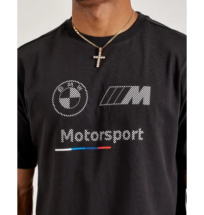 Футболка мужская Puma Bmw Motorsport Logo Tee Black 629224-01