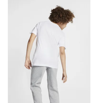 Футболка детская Nike B Nsw Tee Jdi Swoosh White AR5249-100