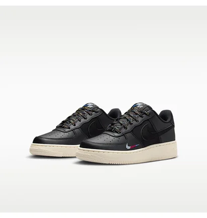 Кросівки дитячі Nike Air Force 1 L V8 1 Older Kids Shoes Black HQ1907-001