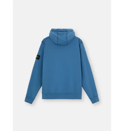 Толстовка мужская Stone Island Compass-Badge Zip-Up Blue 811564251-V0024