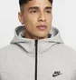 Толстовка чоловіча Nike Tech Full-Zip Windrunner Hoodie Grey HV0949-063