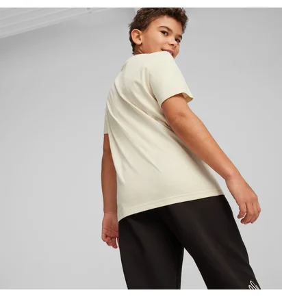 Футболка дитяча Puma Ess+ Mid 90S Youth Graphic Tee Beige 679720-87