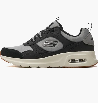 Кроссовки мужские Skechers Skech-Air Court-Yatton Grey 232648-BKGY