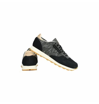 Кроссовки мужские Reebok Classic Leather Ebk Black/Grey BS6236