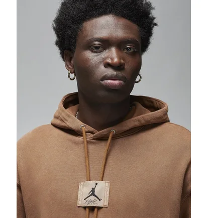 Худи мужское Air Jordan Essentials Statement Fleece Washed Pullover Hoodie Brown FB7290-281