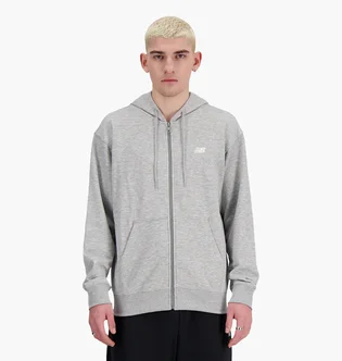 Толстовка чоловіча New Balance Stacked Logo Grey MJ41501AG