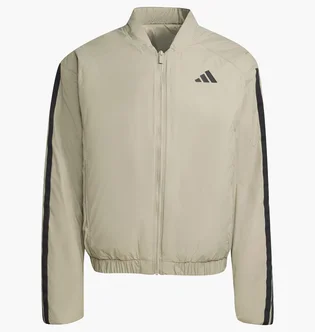 Бомбер мужской Adidas Essentials Climawarm 3-Stripes Insulated Beige JV5170