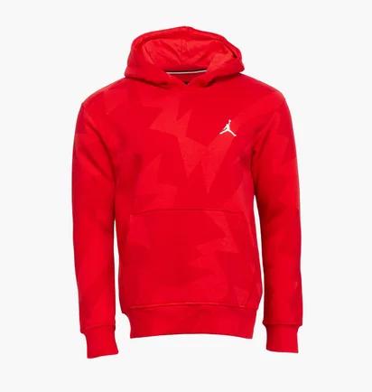 Худи мужское Air Jordan Essential All Over Print Fleece Pullover Hoody Red DQ7507-612