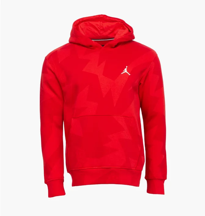 Худи мужское Air Jordan Essential All Over Print Fleece Pullover Hoody Red DQ7507-612
