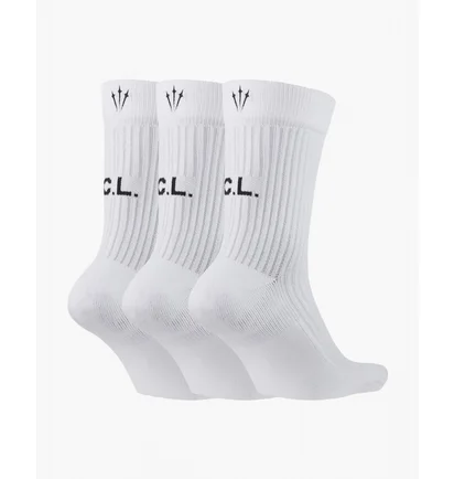 Шкарпетки унісекс Nike Nocta White (3 пари) Dd9240-100