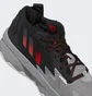 Кросівки унісекс Adidas Dame 8 Basketball Shoes Black/Grey Hr1558