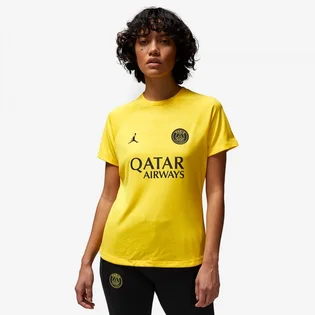 Футболка жіноча Air Jordan X Psg 22/23 Pre-Match 4Th Dri-Fit Ss Shirt Yellow DR4913-720
