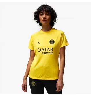 Футболка женская Air Jordan X Psg 22/23 Pre-Match 4Th Dri-Fit Ss Shirt Yellow DR4913-720