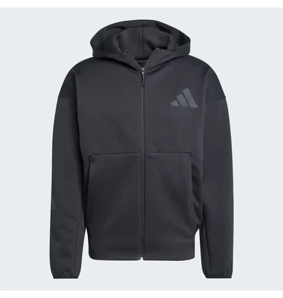 Куртка чоловіча Adidas Z.N.E. Full-Zip Hooded Track Jacket Black JE7538