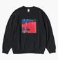 Свитшот унисекс Uniqlo Kaws Warhol Graphic Sweatshirt Black E476119-000
