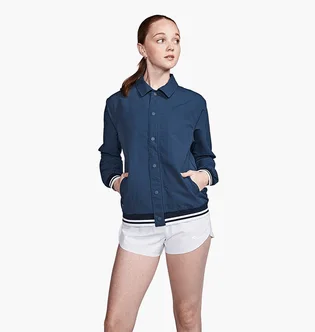 Куртка жіноча Saucony Metro Coaches Jacket Blue SAU800075-NV