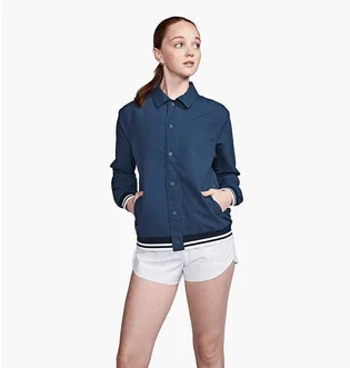 Куртка женская Saucony Metro Coaches Jacket Blue SAU800075-NV