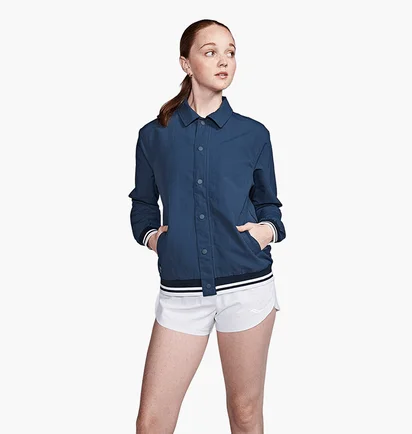 Куртка жіноча Saucony Metro Coaches Jacket Blue SAU800075-NV