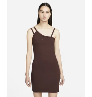 Плаття жіноче Nike Sportswear Everyday Modern Asymmetrical Tank Dress Brown DV7934-227