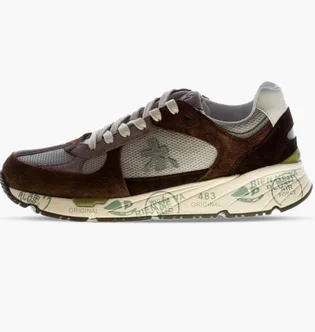 Кросівки чоловічі Premiata Mase Grey/Brown MASE-6422