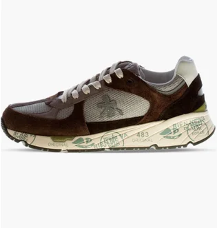 Кроссовки мужские Premiata Mase Grey/Brown MASE-6422