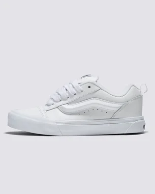 Кеды унисекс Vans Knu Skool Leather White VN0009QCW00