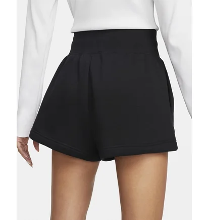 Шорты женские Nike Nsw Phoenix Fleece High-Rise Shorts Black FD1409-010