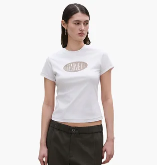 Футболка жіноча Carne Bollente Lust In Space White BABY-TEE-02