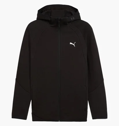 Худи мужское Puma Evostripe Fz Hoodie Dk Black 688231-01