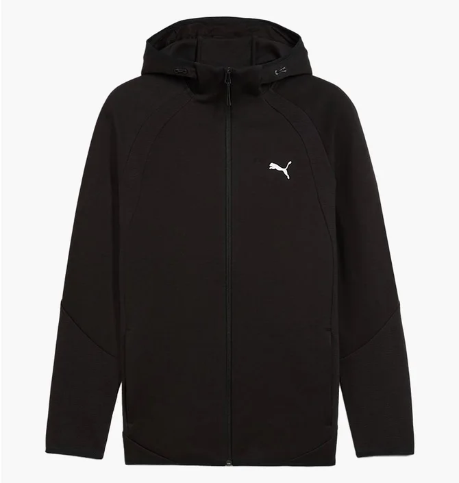 Худи мужское Puma Evostripe Fz Hoodie Dk Black 688231-01