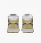 Кроссовки женские Air Jordan 1 Mid Yellow Bq6472-701