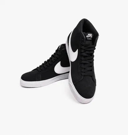 Кроссовки унисекс Nike Sb Zoom Blazer Mid Black White 864349-002
