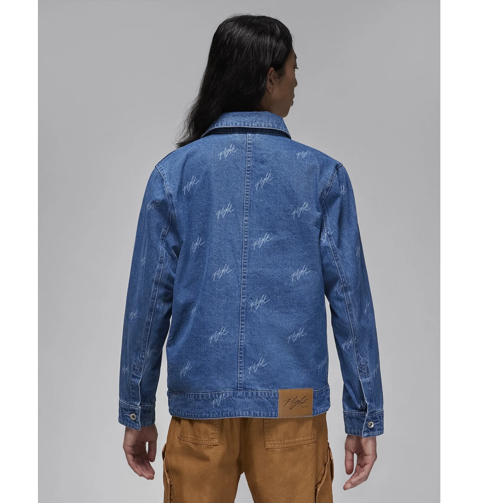 ᐉ Джинсовка мужская Air Jordan Flight Heritage Demim-Jacke Blue