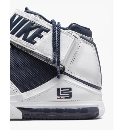 Кросівки чоловічі Nike Zoom Lebron 2 White Dr0826-100
