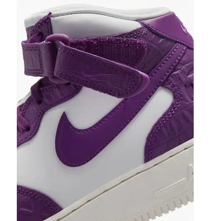 Кроссовки женские Nike Air Force 1 07 Mid Lx Violet/White Dz4865-503
