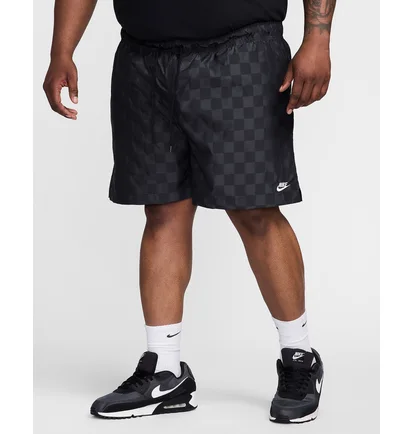 Шорты мужские Nike Club Flow Short Checkers Black FN3098-010