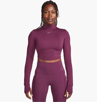 Лонгслів жіночий Nike Dri-Fit One Luxe Violet FB5276-610