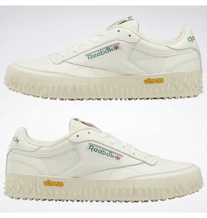 Кроссовки унисекс Reebok Club C Vibram Beige Gv6930