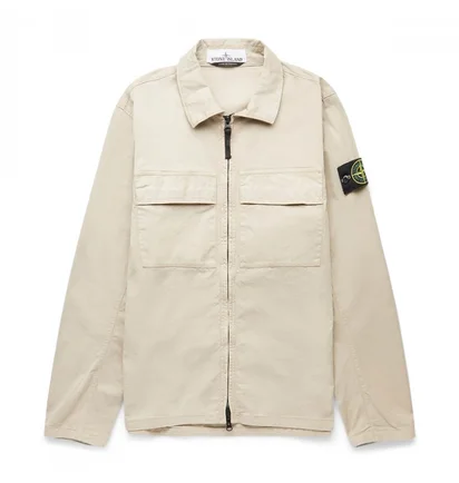 Куртка чоловіча Stone Island Overshirt Beige 781510210-V0092