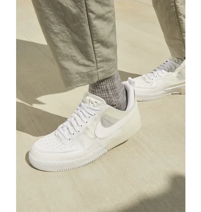 Кросівки чоловічі Nike Air Force 1 React White Dm0573-100