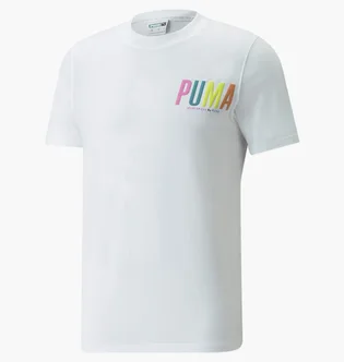 Футболка чоловіча Puma Sportswear By Graphic Tee White 533623-02