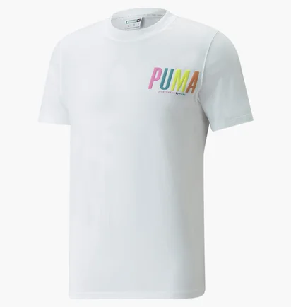 Футболка чоловіча Puma Sportswear By Graphic Tee White 533623-02