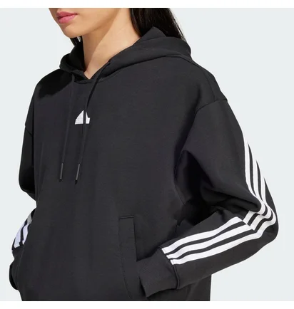 Худи женское Adidas Future Icons 3-Stripes Black IP1533