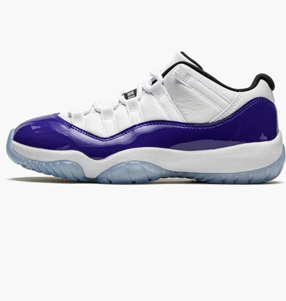 Кросівки жіночі Air Jordan 11 Low Wmns White/Violet AH7860-100