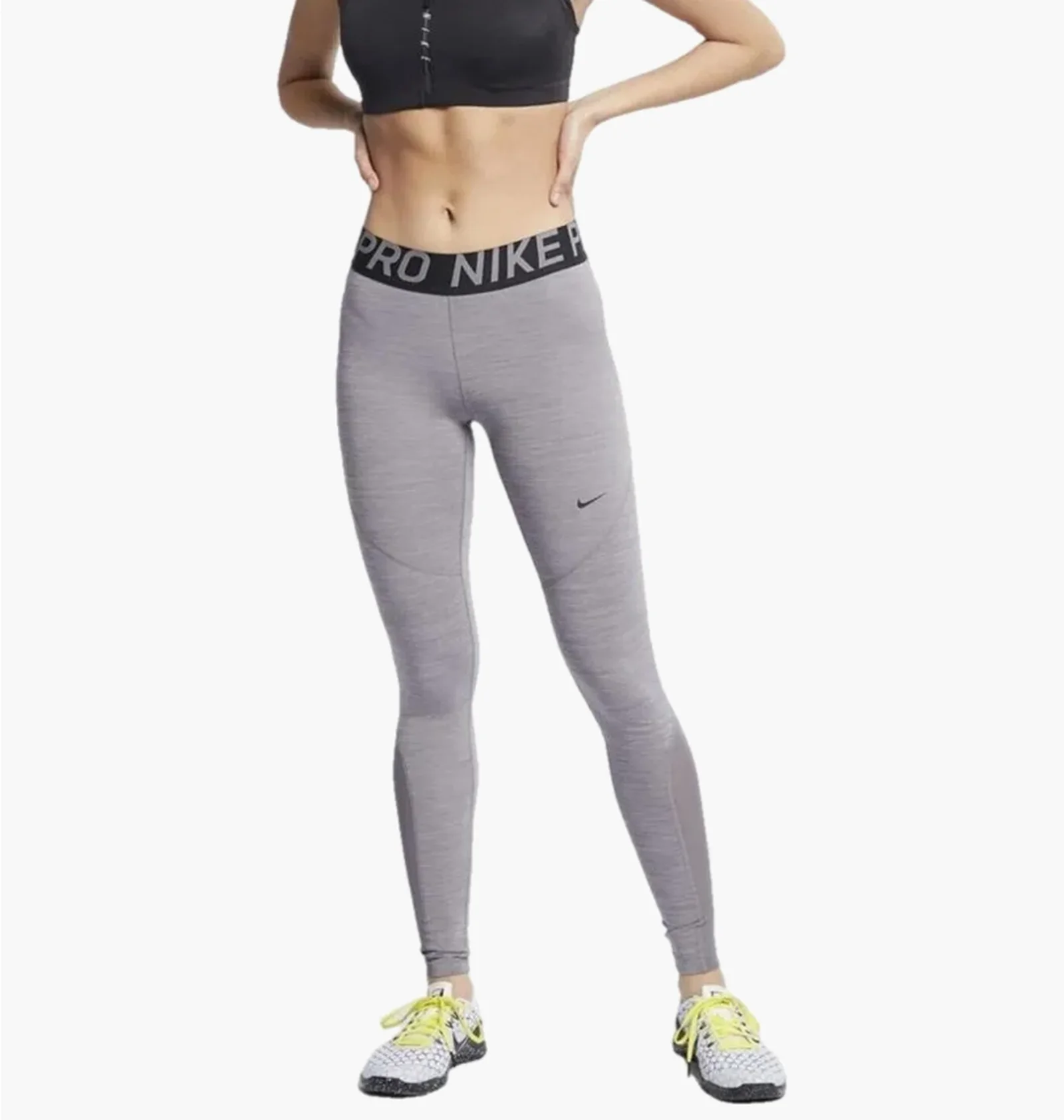 ᐉ Леггинсы женские Nike Pro Dri Fit Grey CZ6497-056 - купить в
